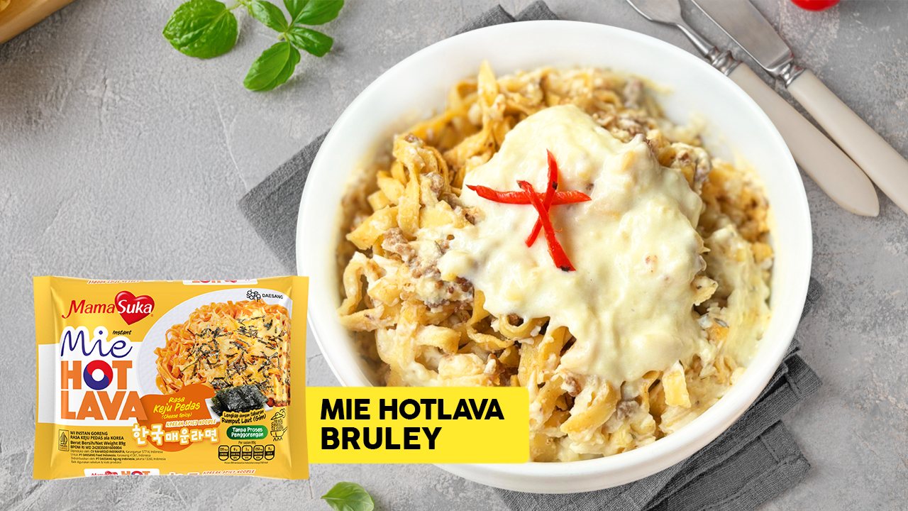 Resep Mie Hot Lava Brulee